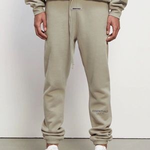 [Tan/Taupe]🖤Essentials Fear of God Sweatpants